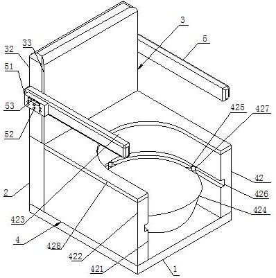 Delivery chair for pain-relieving delivery