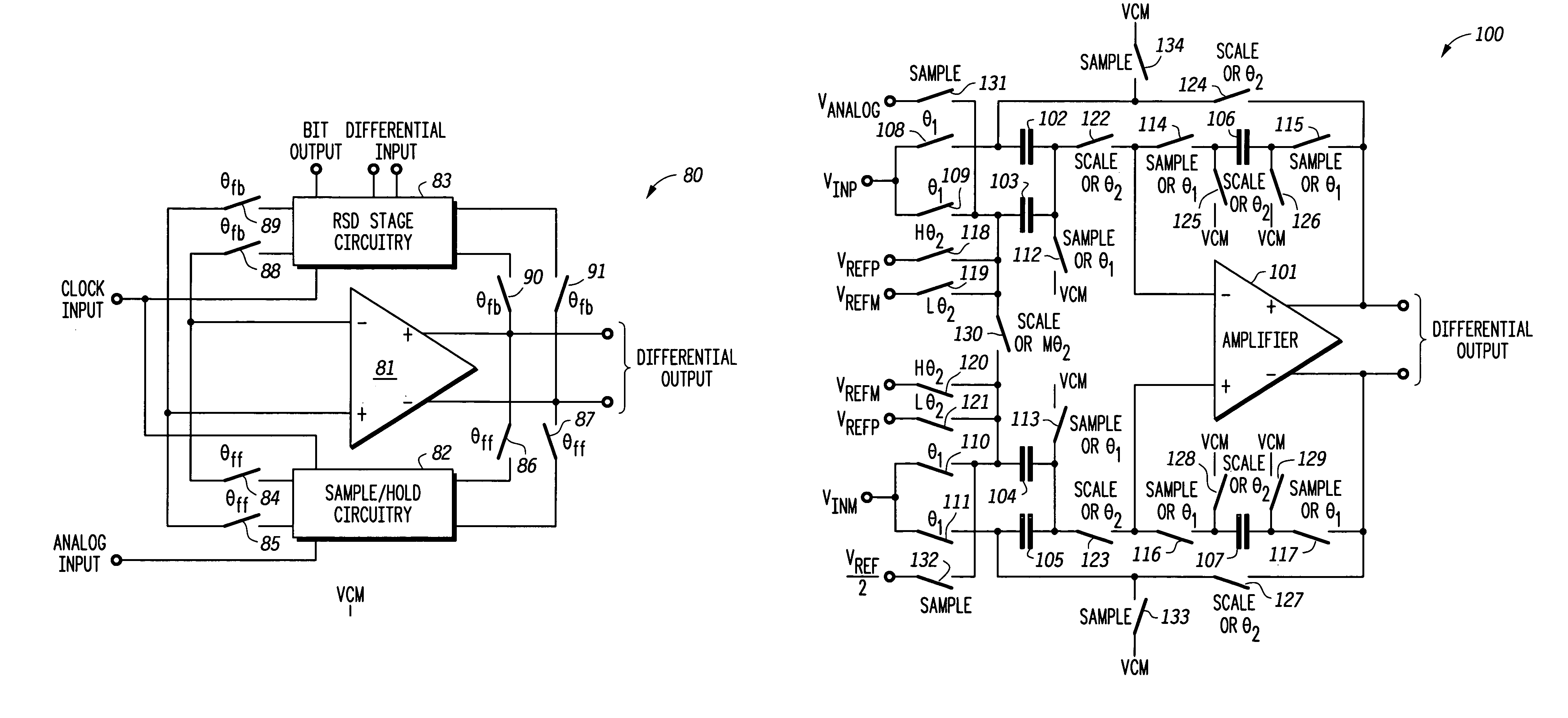 Optimized reference voltage generation using switched capacitor scaling for data converters
