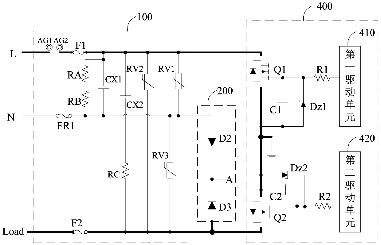 Dimming circuit needing no distinguishing of input and output and lighting system