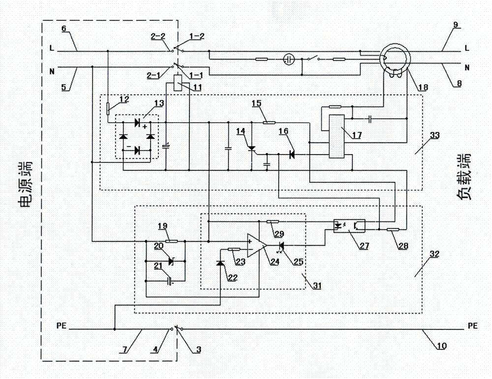 Leakage protection device