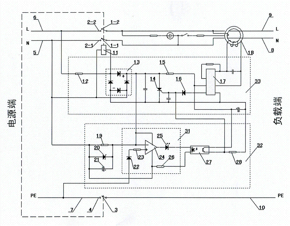 Leakage protection device