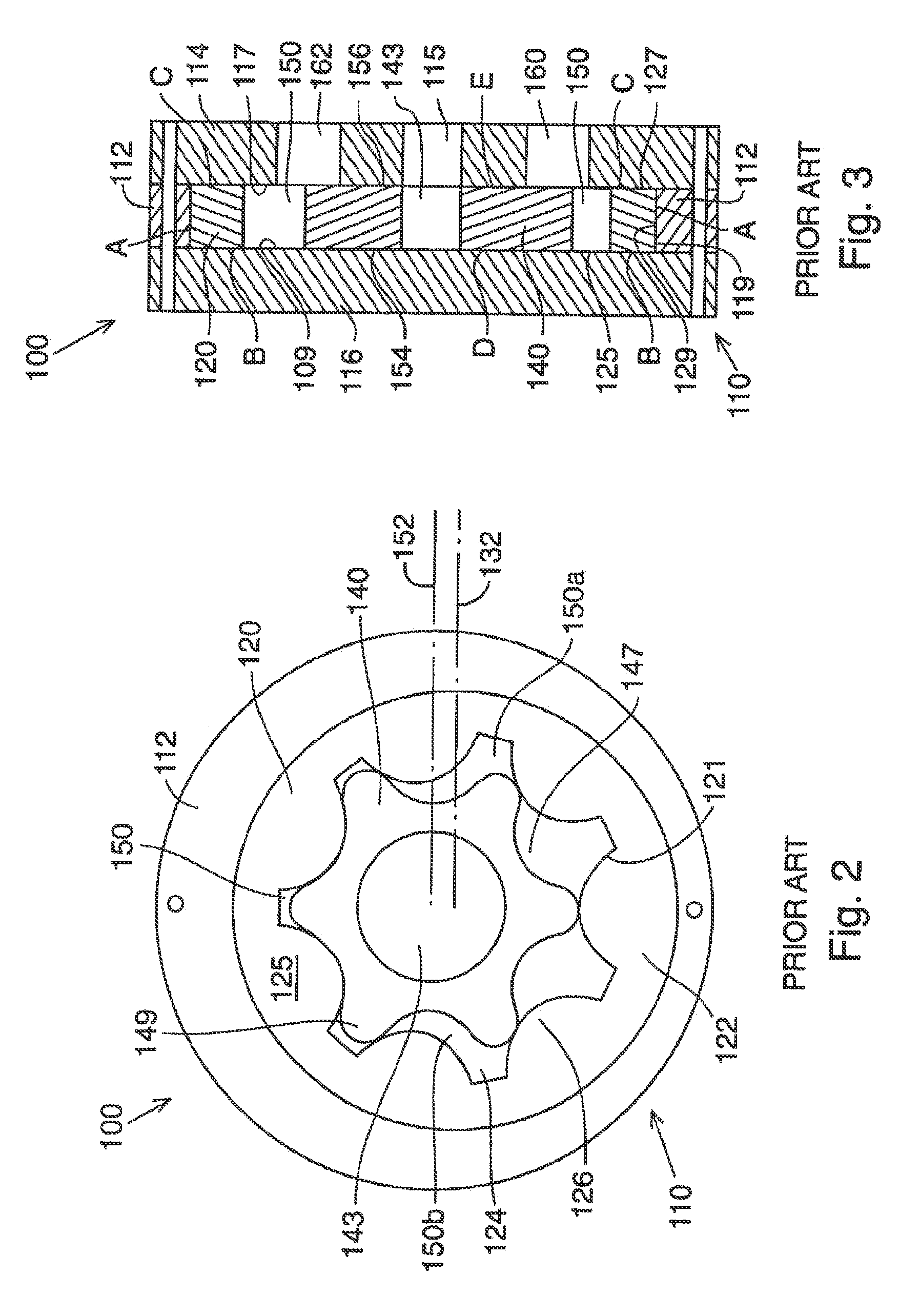 Fluid energy transfer device with improved bearing assemblies