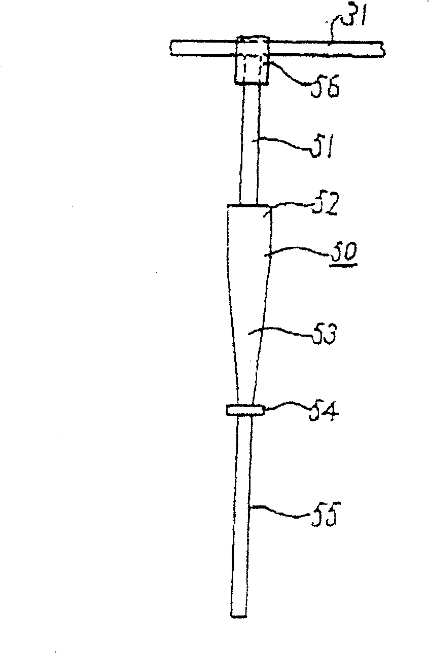 Wire material supplying mechanism of tubular braided fabric braiding machine