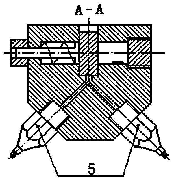 Releasing mechanism of engine flow baffle