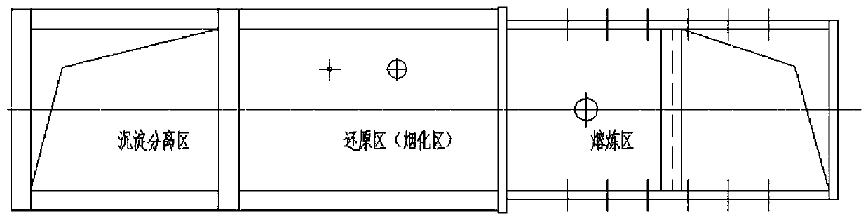 High-efficiency treatment method for heavy metal solid waste and treatment furnace