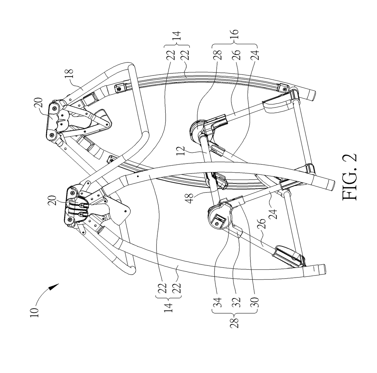 Bassinet locking mechanism, bassinet releasing mechanism, foldable bassinet apparatus