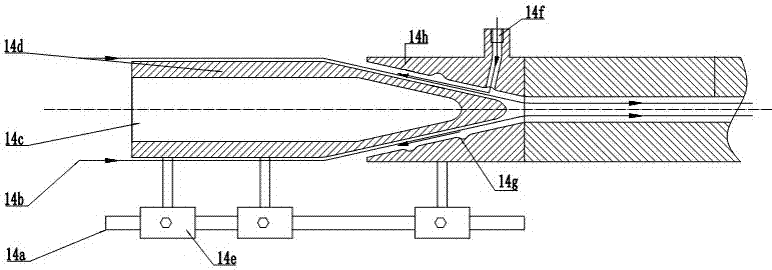 High temperature resistant carbon fiber reinforced composite material continuous sucker rod and its preparation device and method