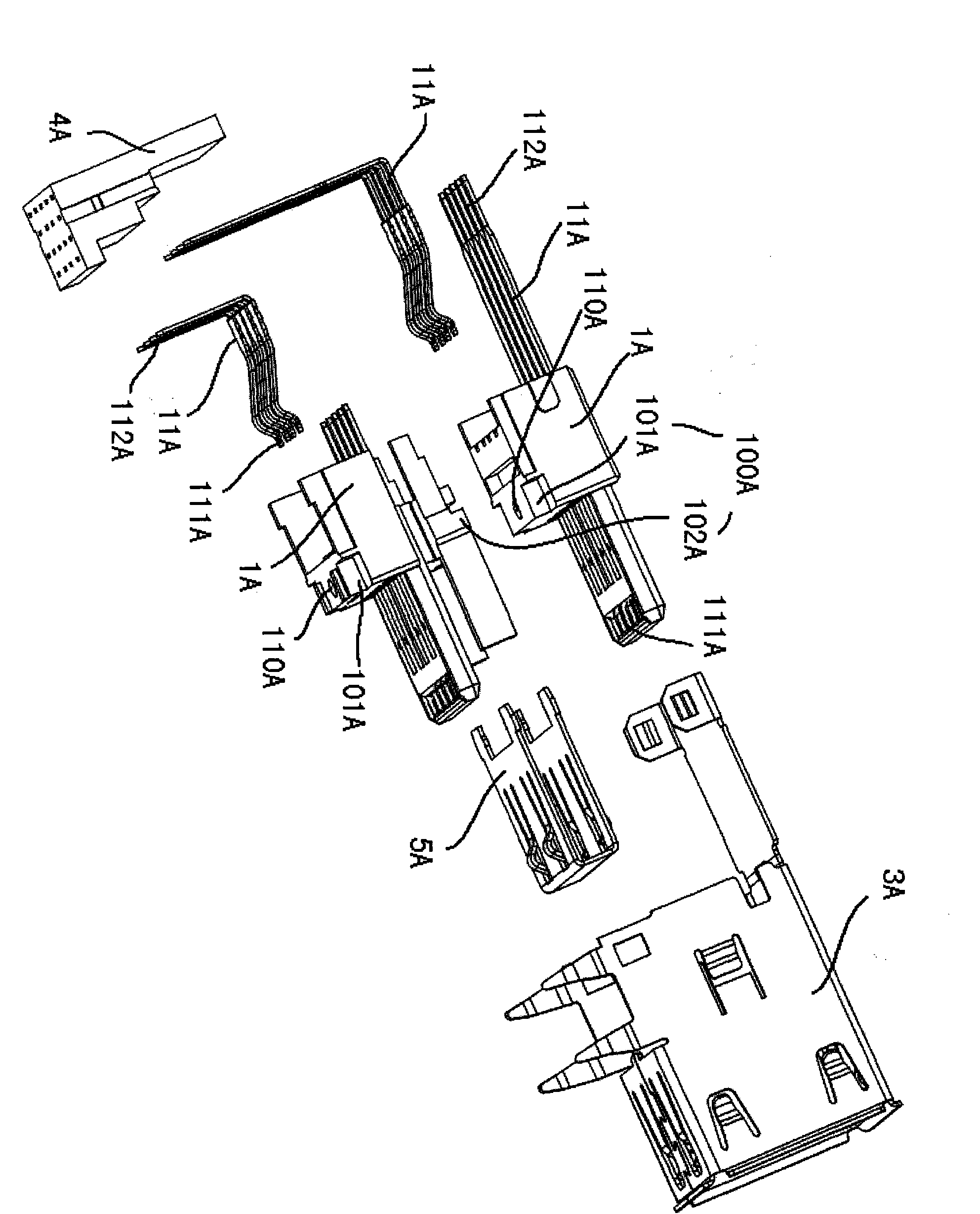 USB (Universal Serial Bus) electric connector