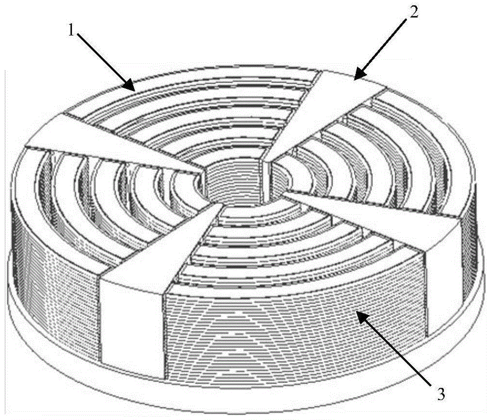 Omnidirectional horizontal shearing modal magnetostrictive sensor