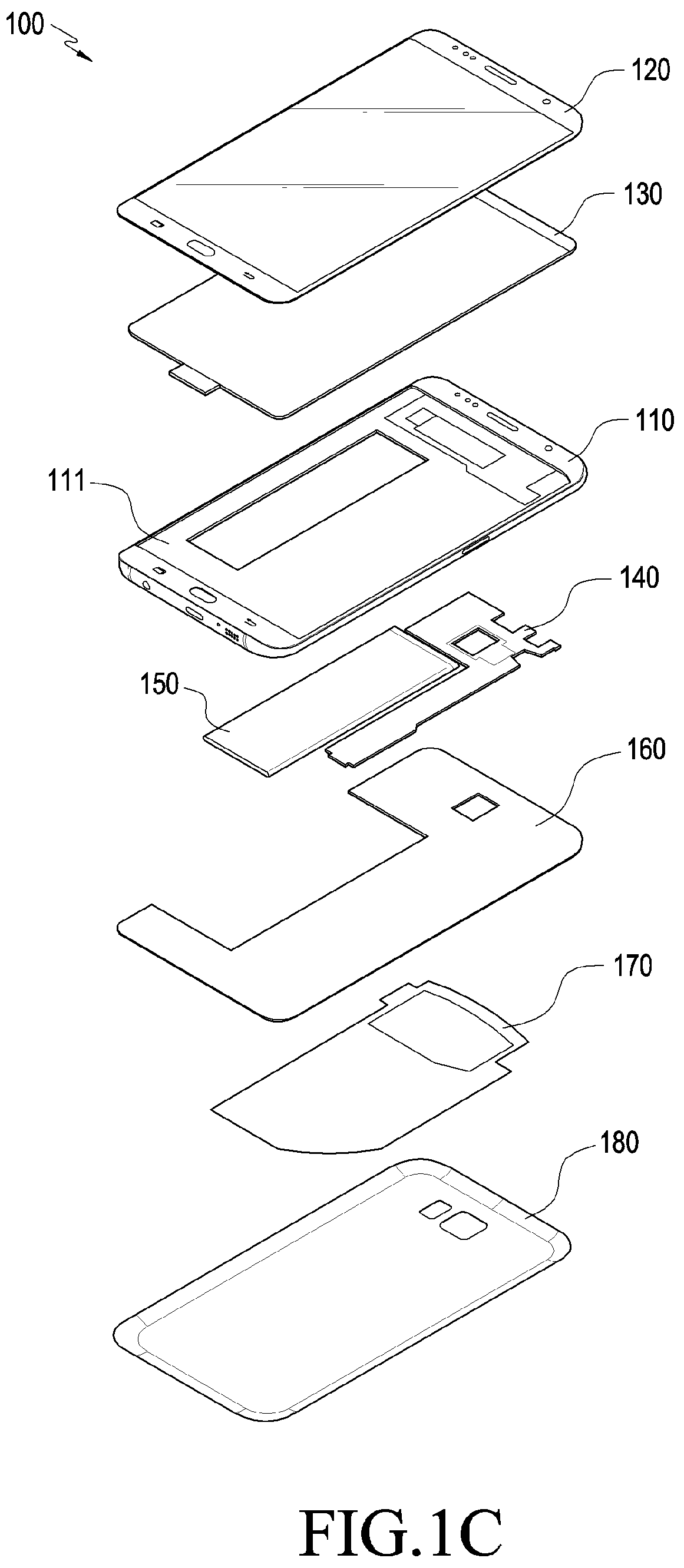 Camera module assembly including flexible circuit board maintained in bent state and electronic device including same
