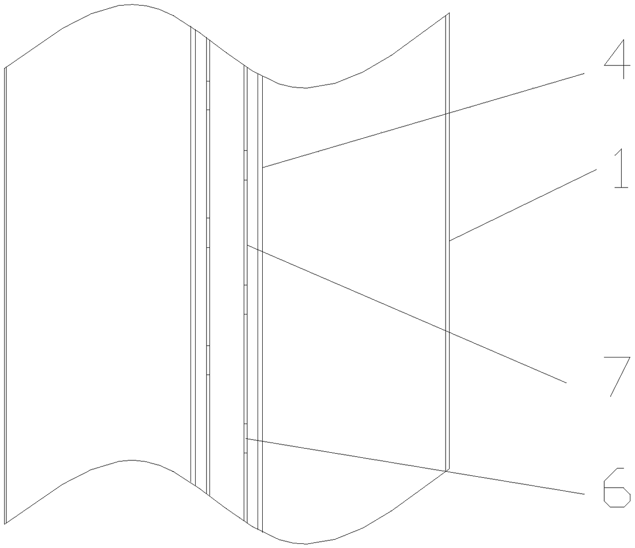 Pulsating catheter device assisting function of left ventricle