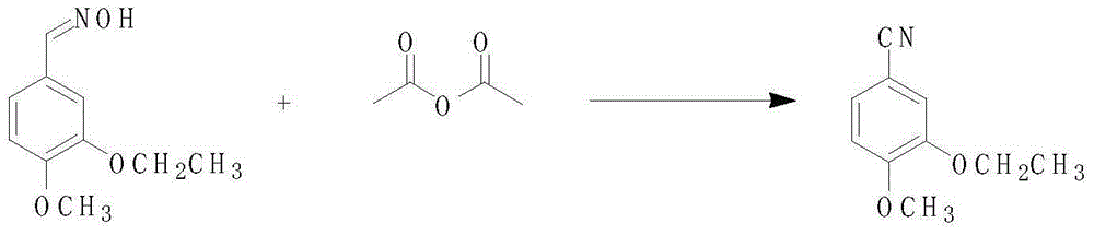 3-ethoxy-4-methoxy benzonitrile preparing method