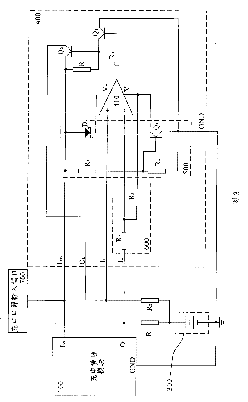 Current Expansion Fast Charging Circuit for Handheld Electronic Devices