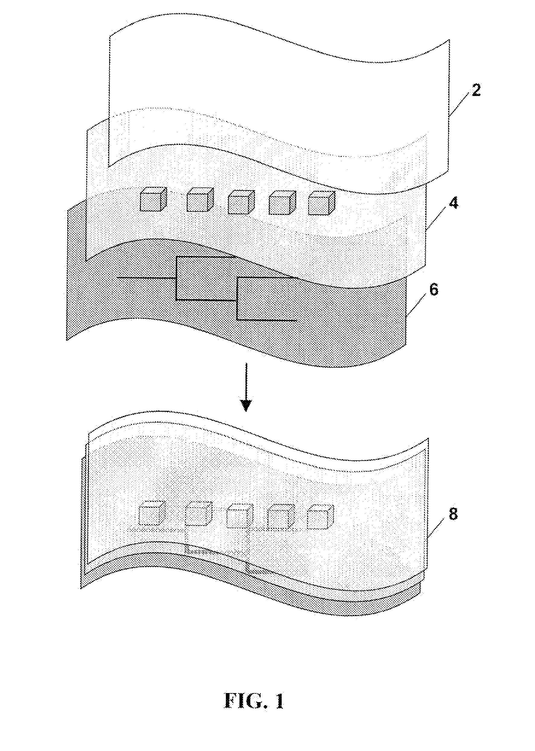 Arbitrarily-shaped multifunctional structures and method of making