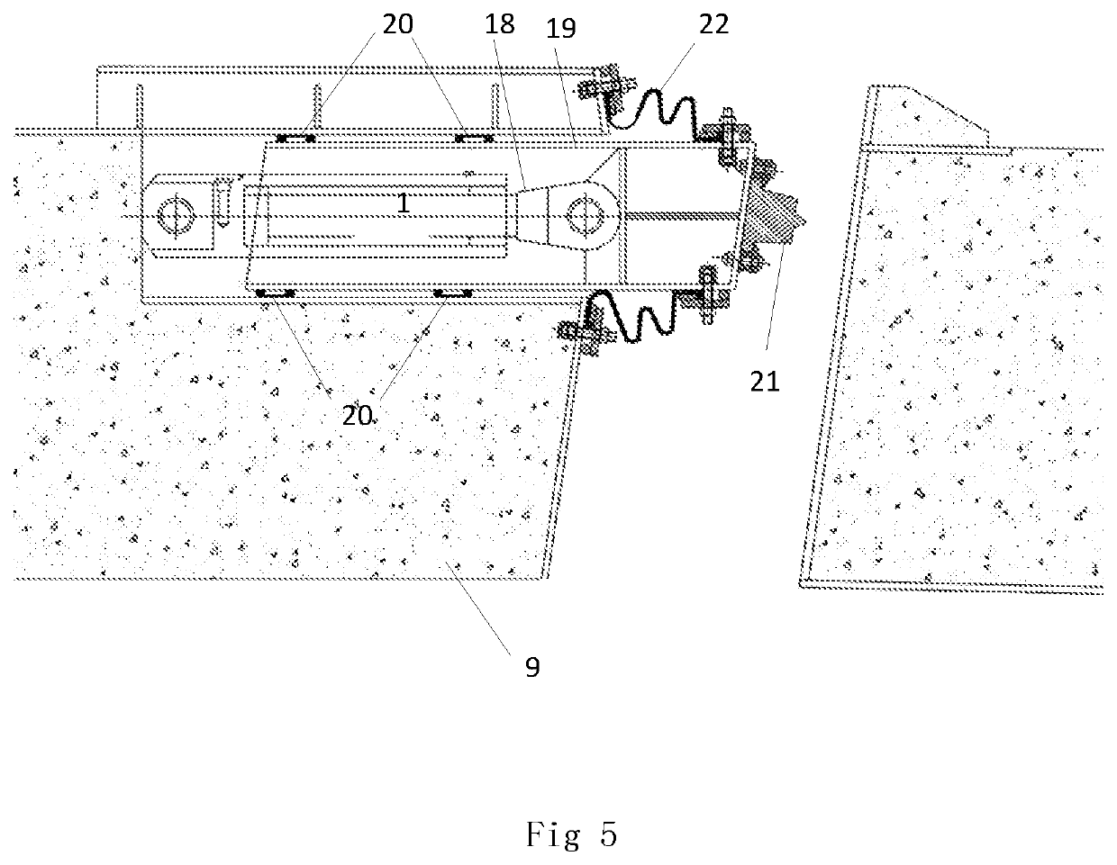 Final joint of immersed tunnel as well as prefabrication method and installation method