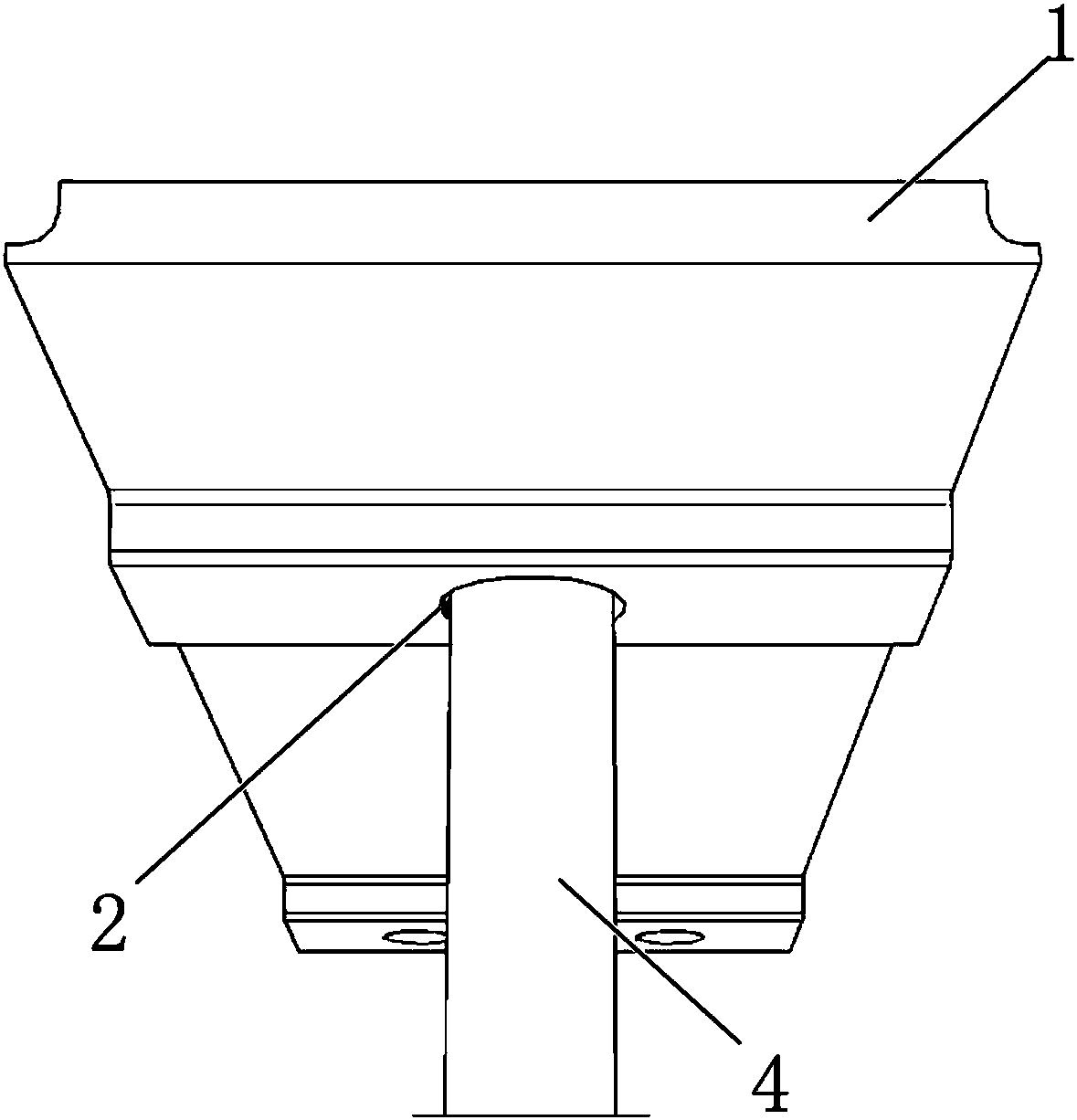 Quick connecting structure for prefabricated pier and slab