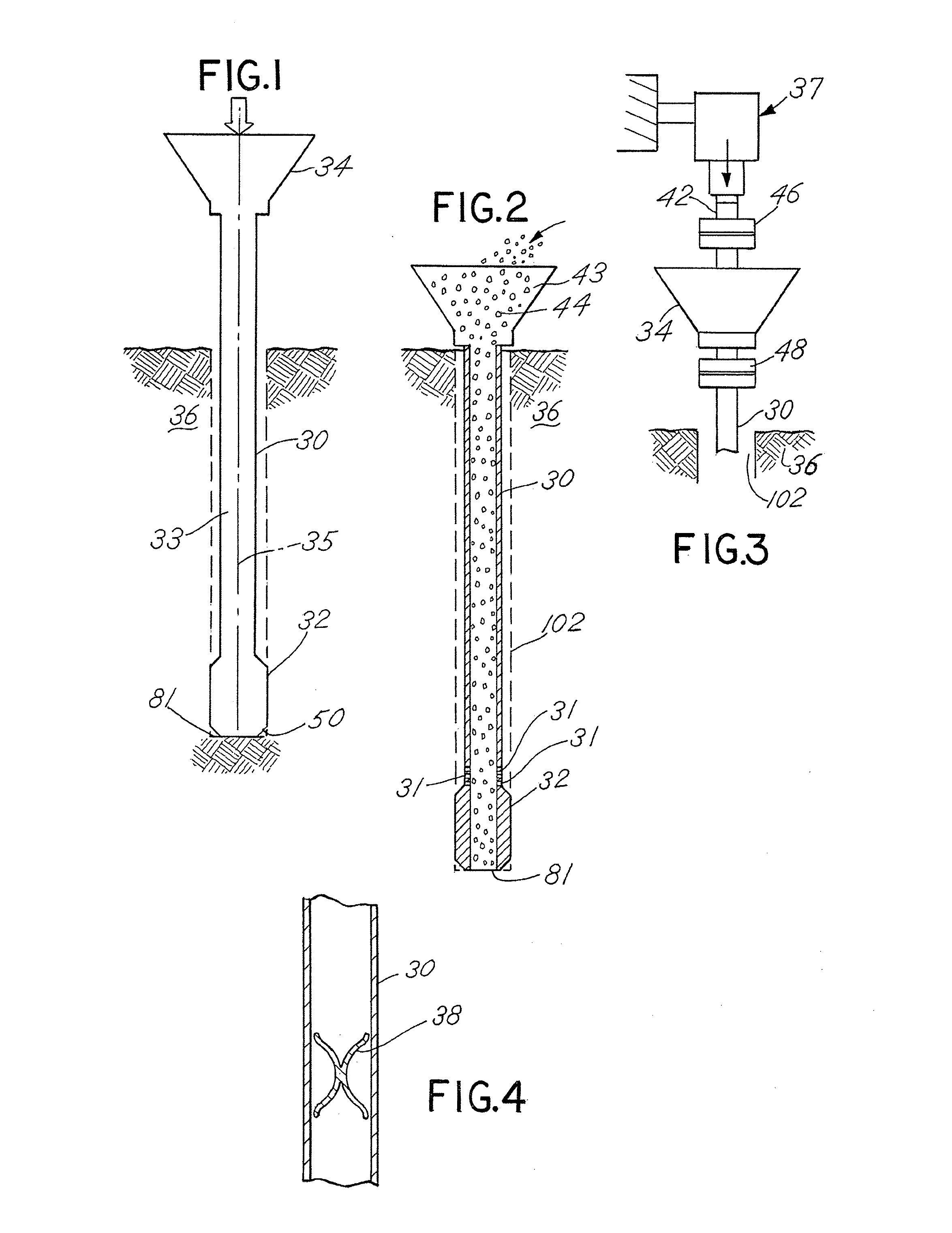 Method and Apparatus For Building Support Piers From One or Successive Lifts Formed In A Soil Matrix