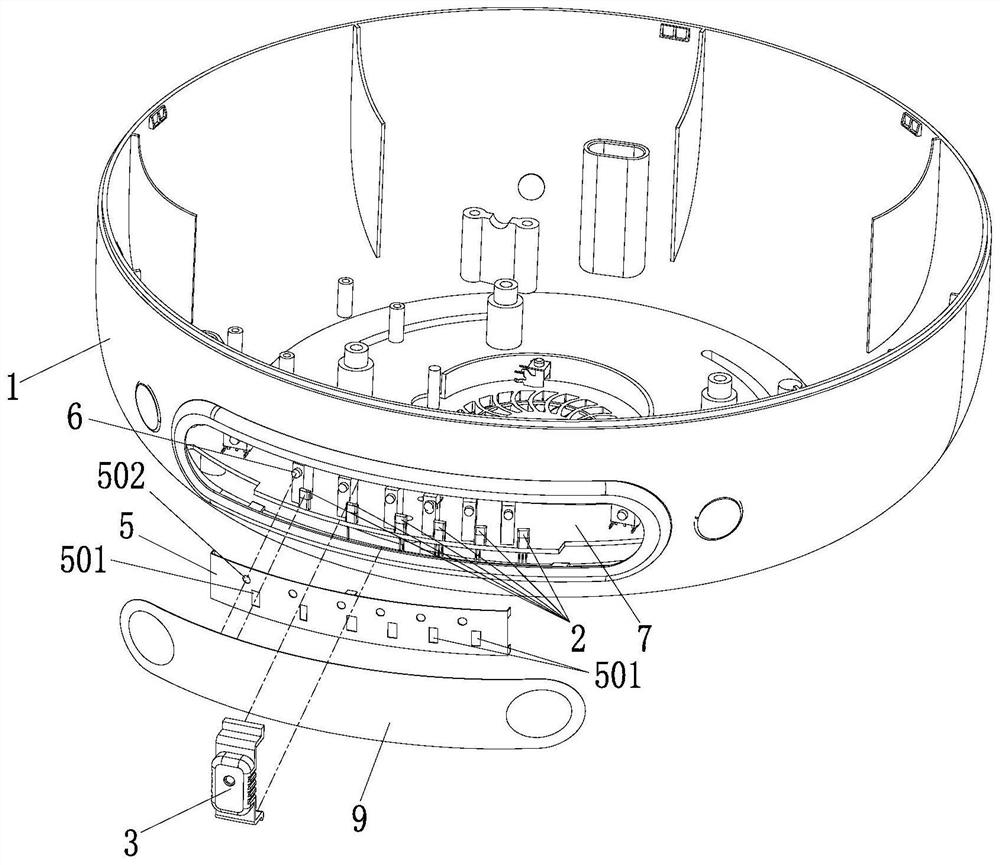 Magnetic control induction control device