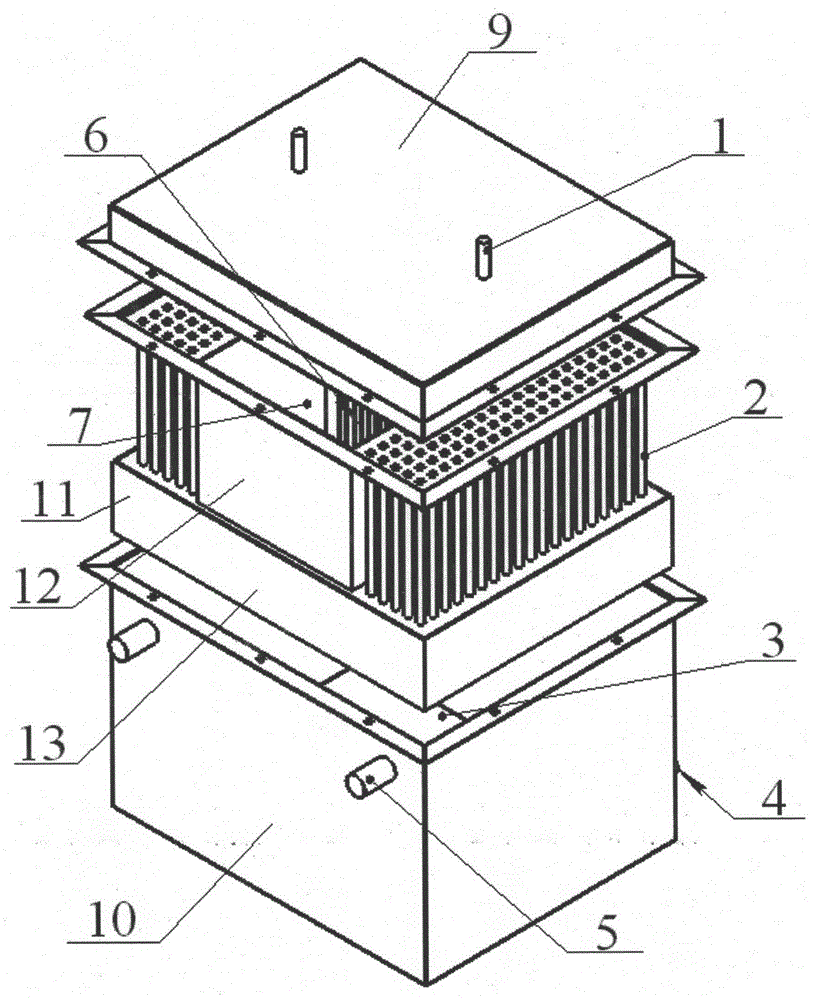 Power resistors with dual circuit cooling system