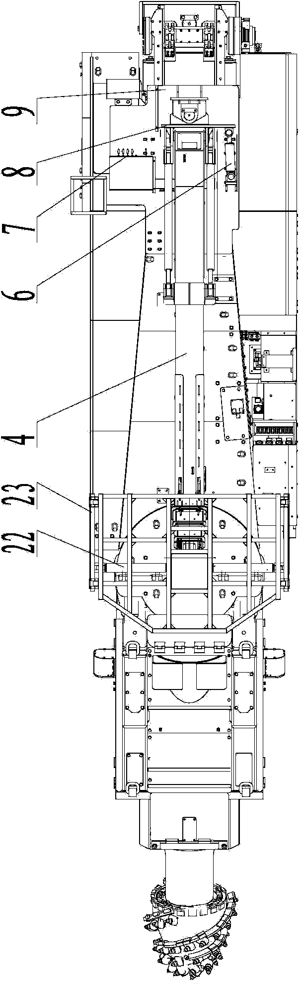 Pre-supporting mechanism and tunneling machine