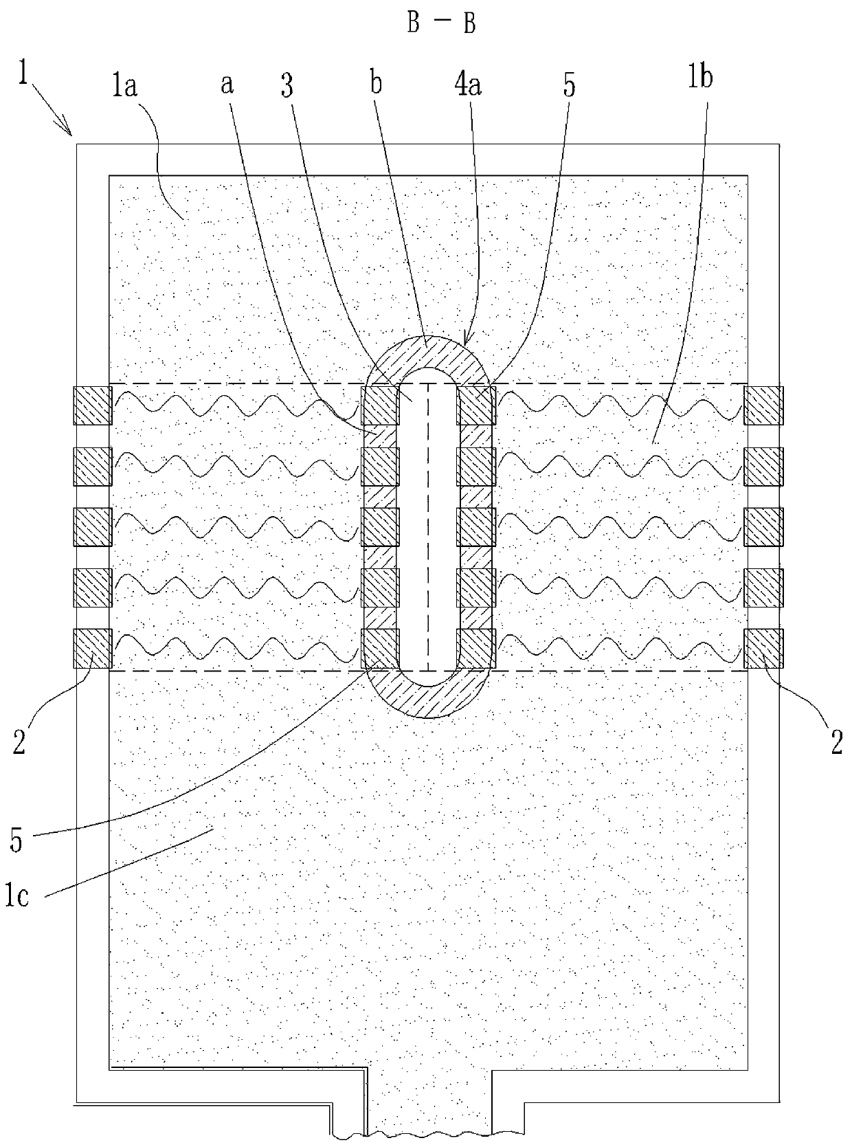 Wide-body melting furnace for producing electronic display glass