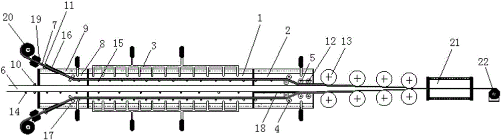 Preparation method and device for metal composite plate