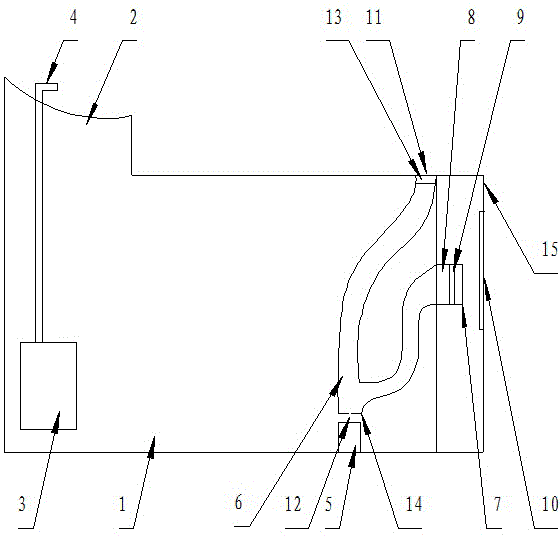 Household fountain with silver ion release layer