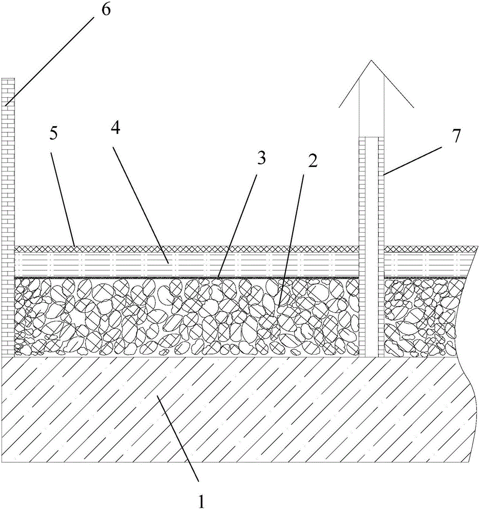 Production method of inorganic fiber roof heat-insulation waterproofing system