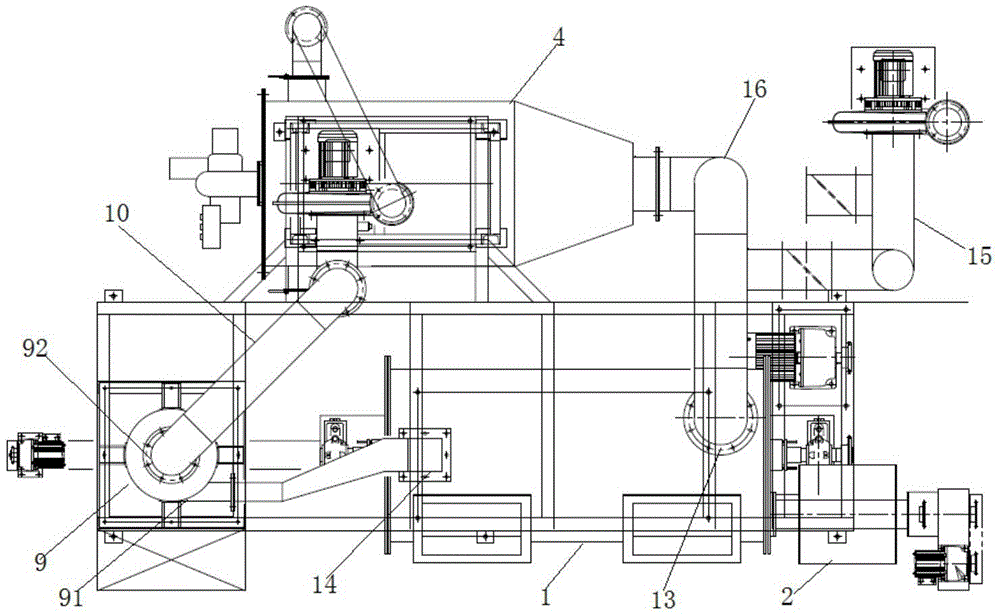 Cyclic drying device