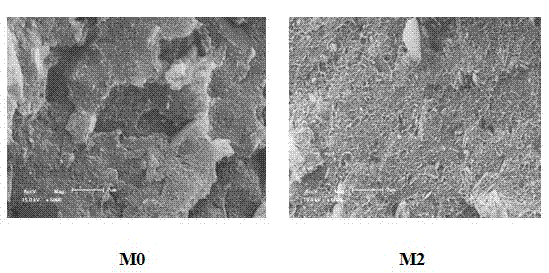 Modified magnesium hydroxide fire retardant and high impact polystyrene composite inflaming-retarding material formed by modified magnesium hydroxide fire retardant and manufacturing method