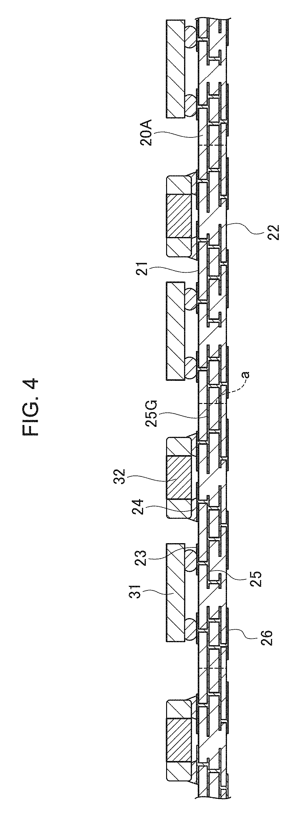 Electronic circuit package having high composite shielding effect
