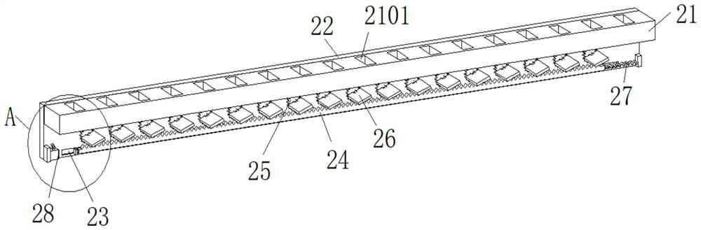 Rainwater collection and treatment system for sponge city construction