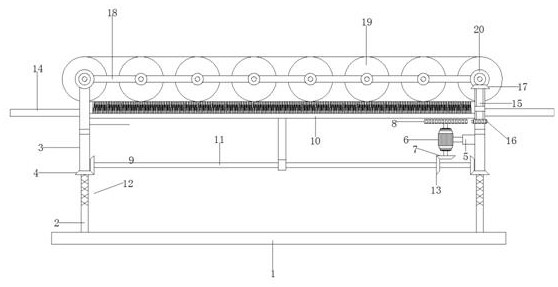 Belt conveyor with cleaning function