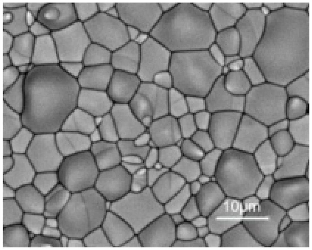 A low-temperature giant dielectric antiferromagnetic ceramic material and its preparation and application