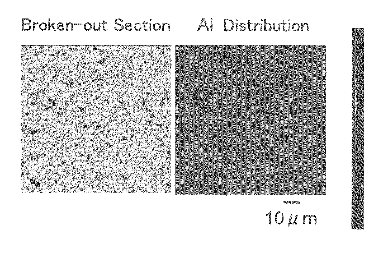 Ceramic material and process for producing the same