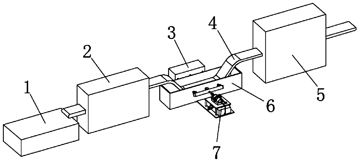 A tableware cleaning device with automatic sorting function