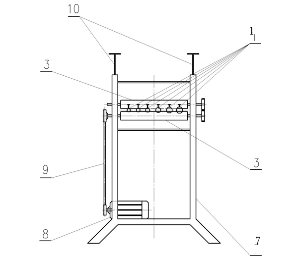 Method and device thereof for automatically peeling and splitting scrap electrical wires