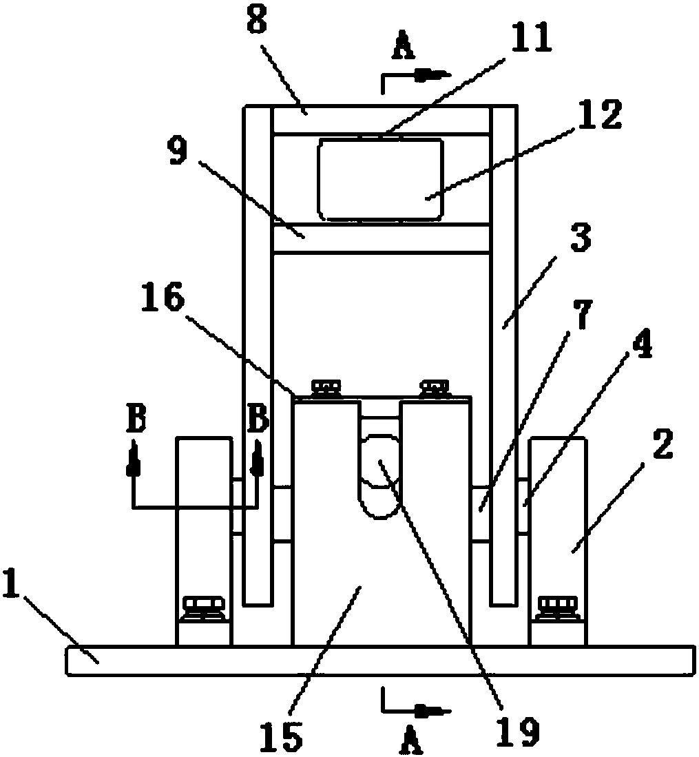 Anti-rollover device for railway long rail transportation