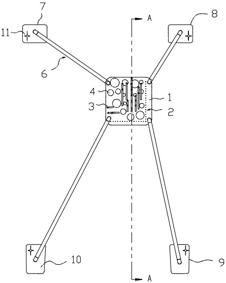 A non-coplanar puncture template based on multi-point positioning