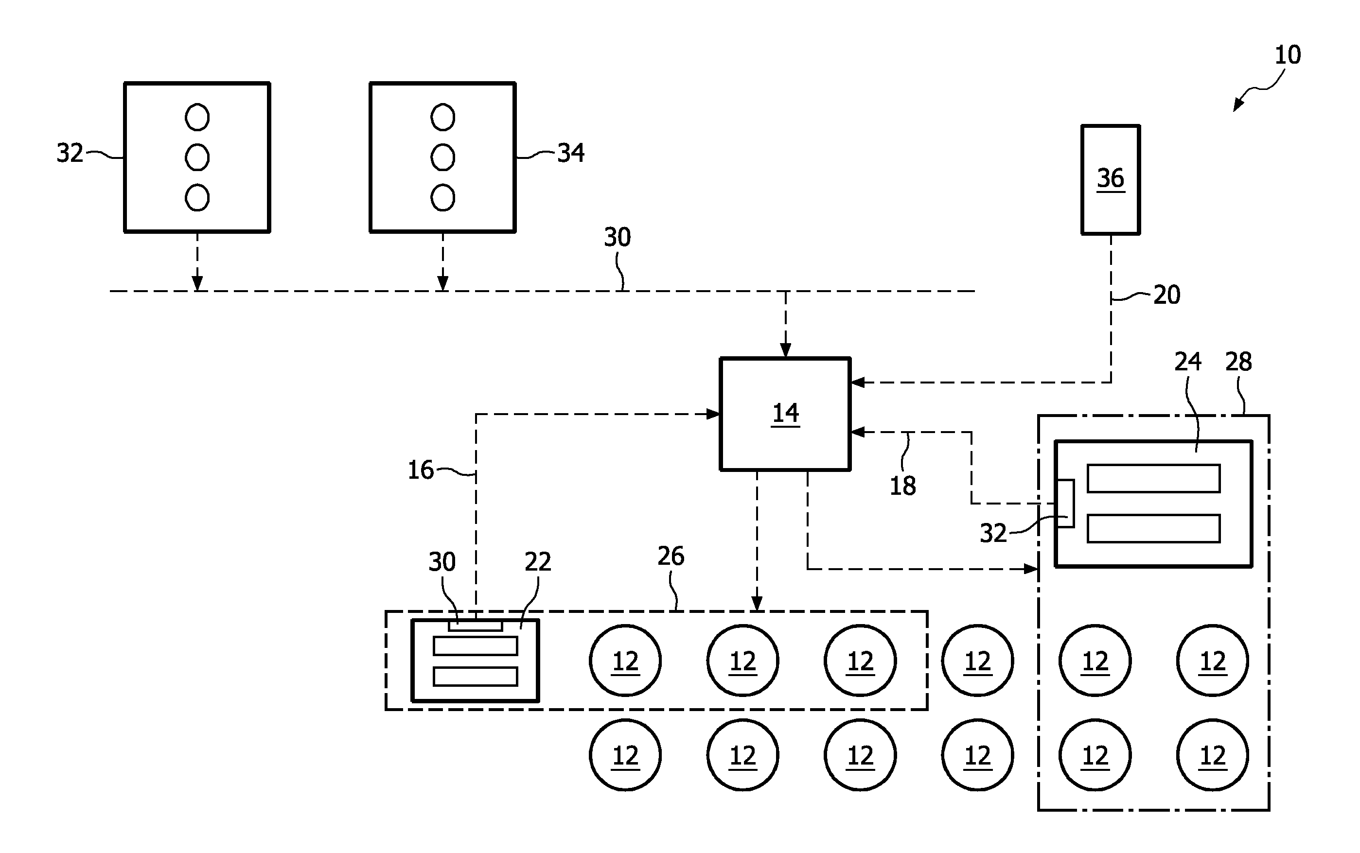 Area based lighting control system including local luminaire control