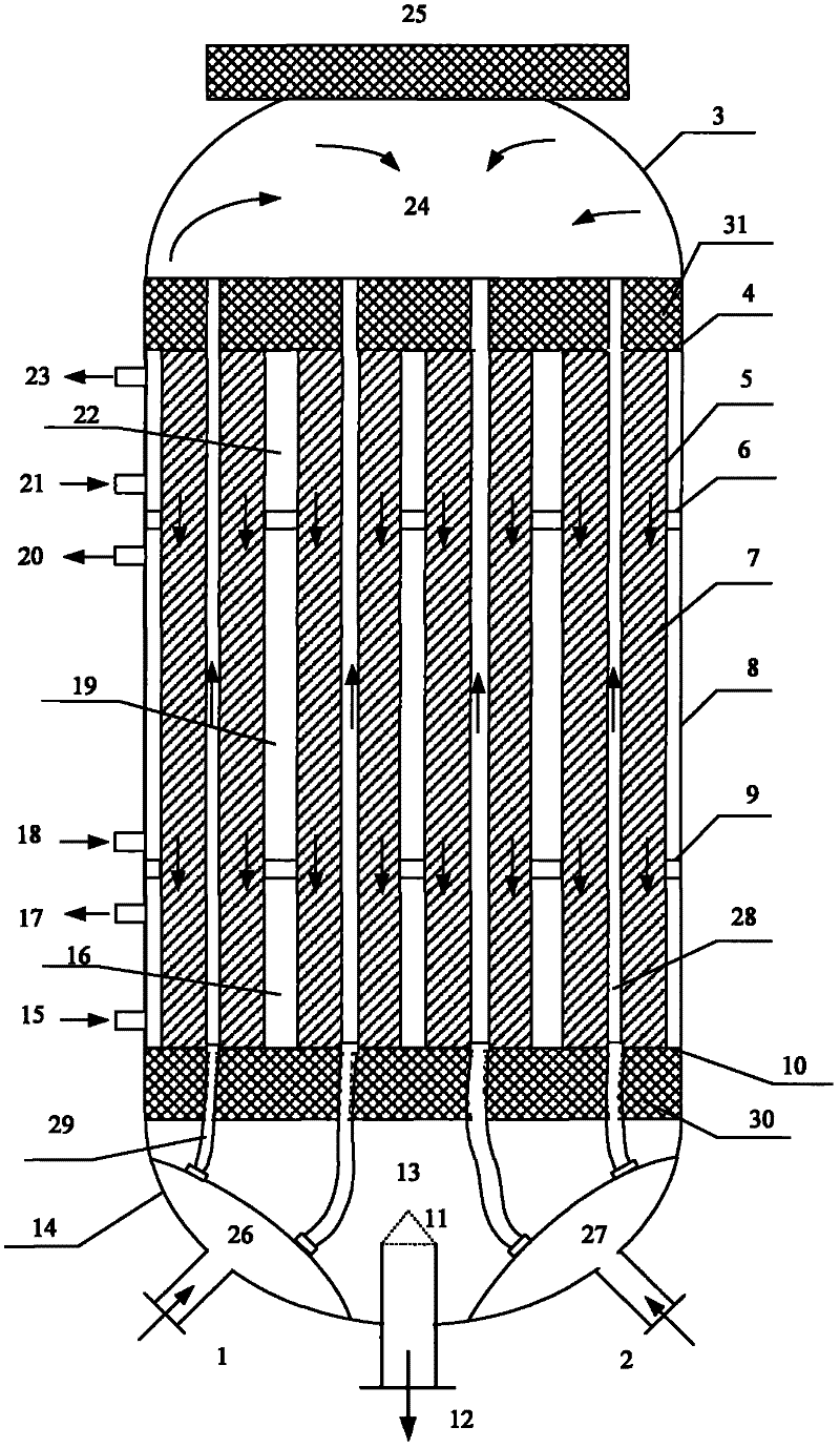 Method for producing oxalate through catalytic coupling reaction of carbon monoxide