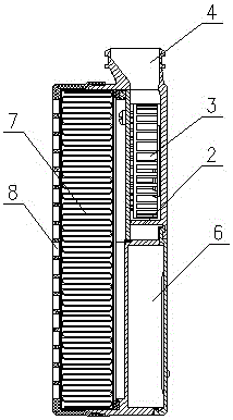 Movable type purifying machine