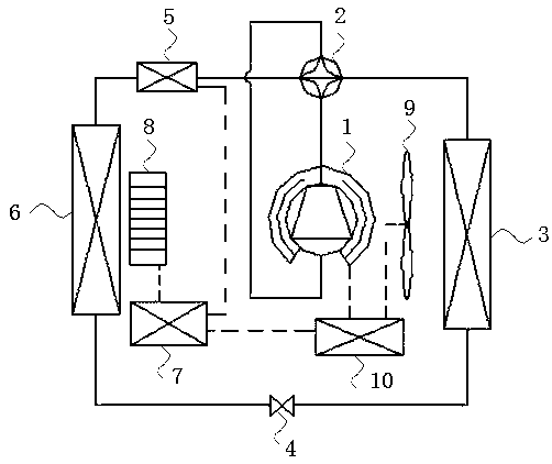 Air conditioner indoor unit anti-cold wind control method and system