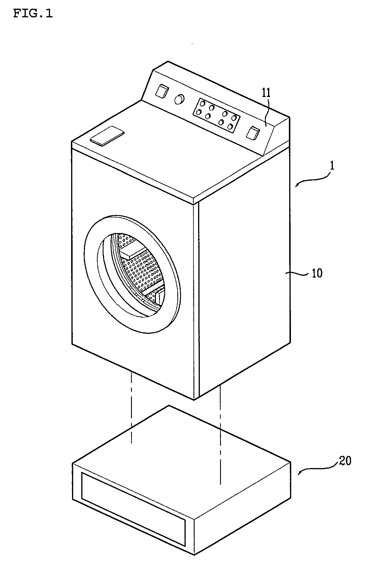 Auxiliary dryer and multiple laundry machine