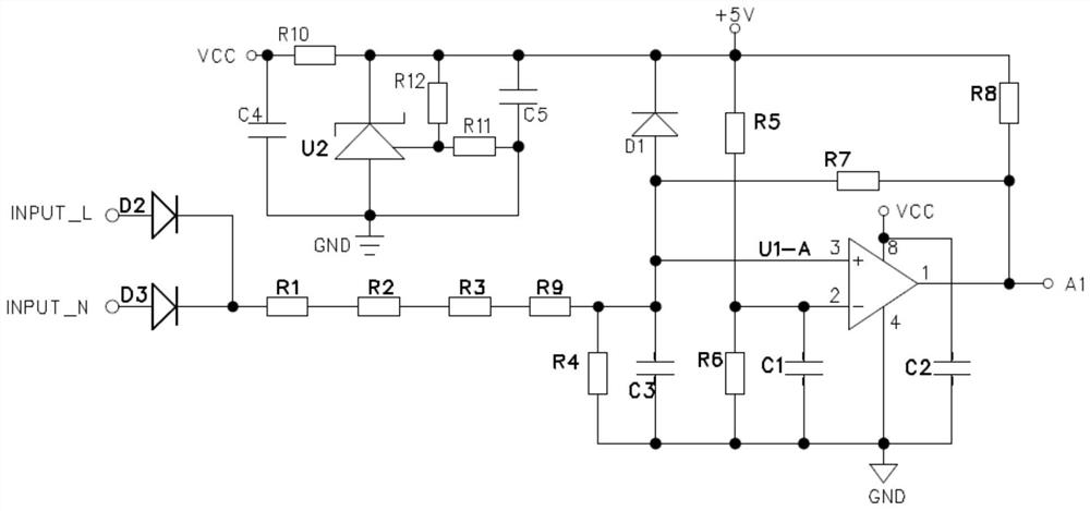 AC/DC detection circuit, power supply protection circuit, switching power supply and switching power supply protection method