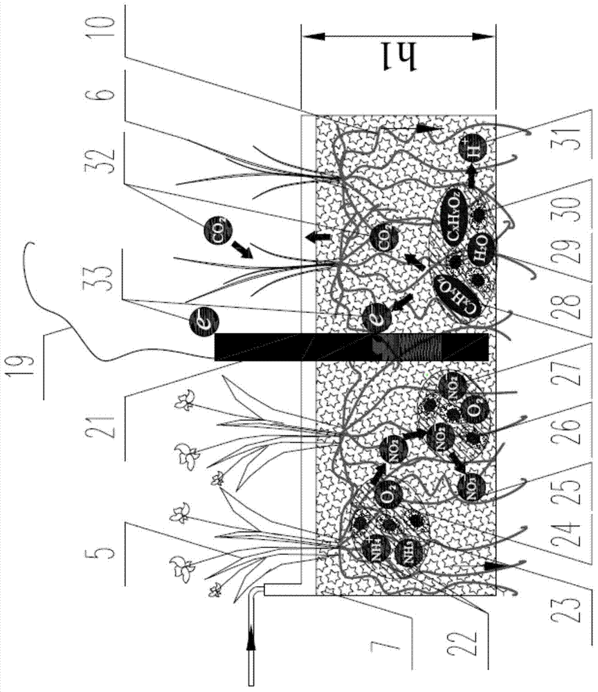 Method for improving denitrification of integrated vertical flow constructed wetlands