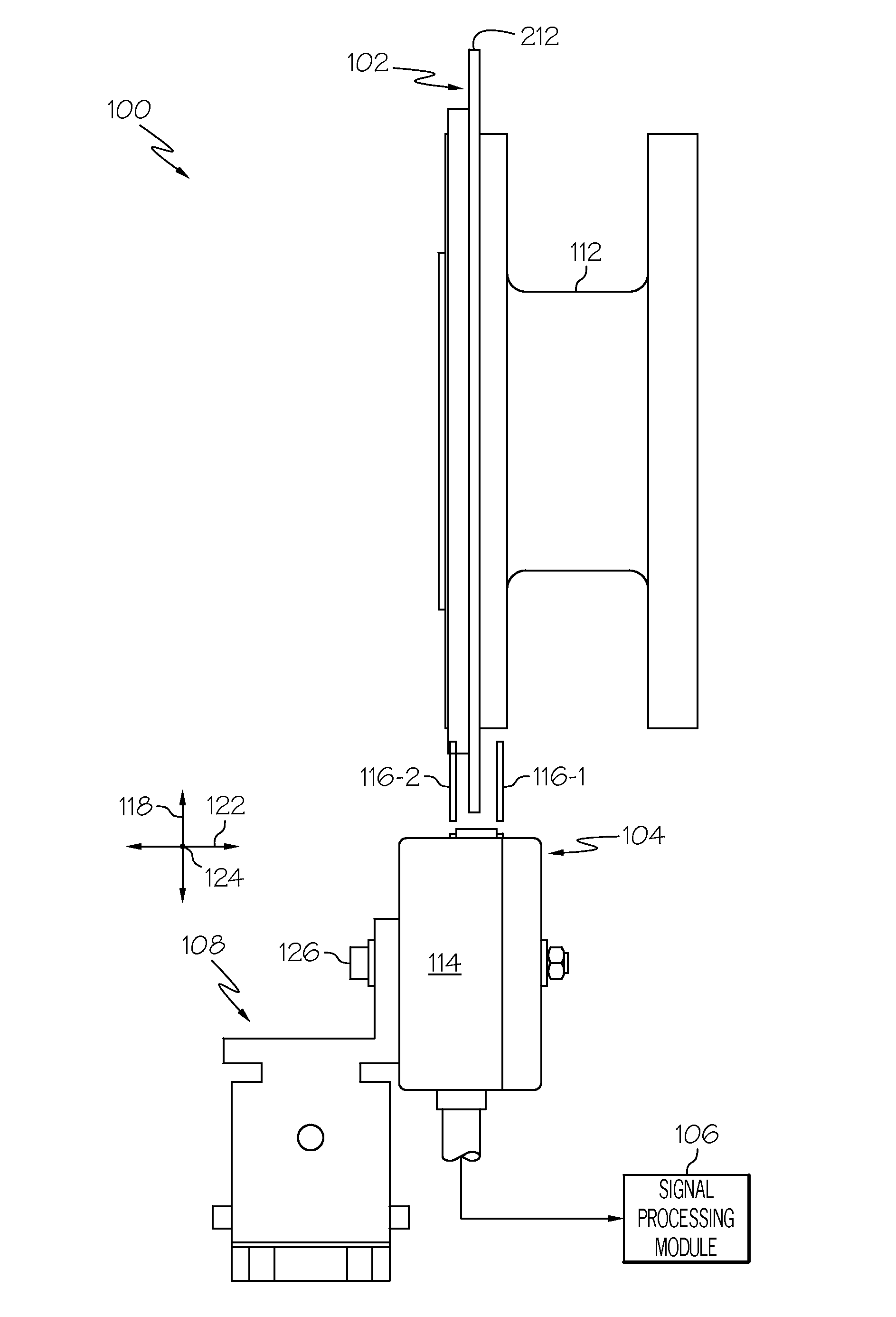 Multi-axis electronic module mounting adjustment assembly