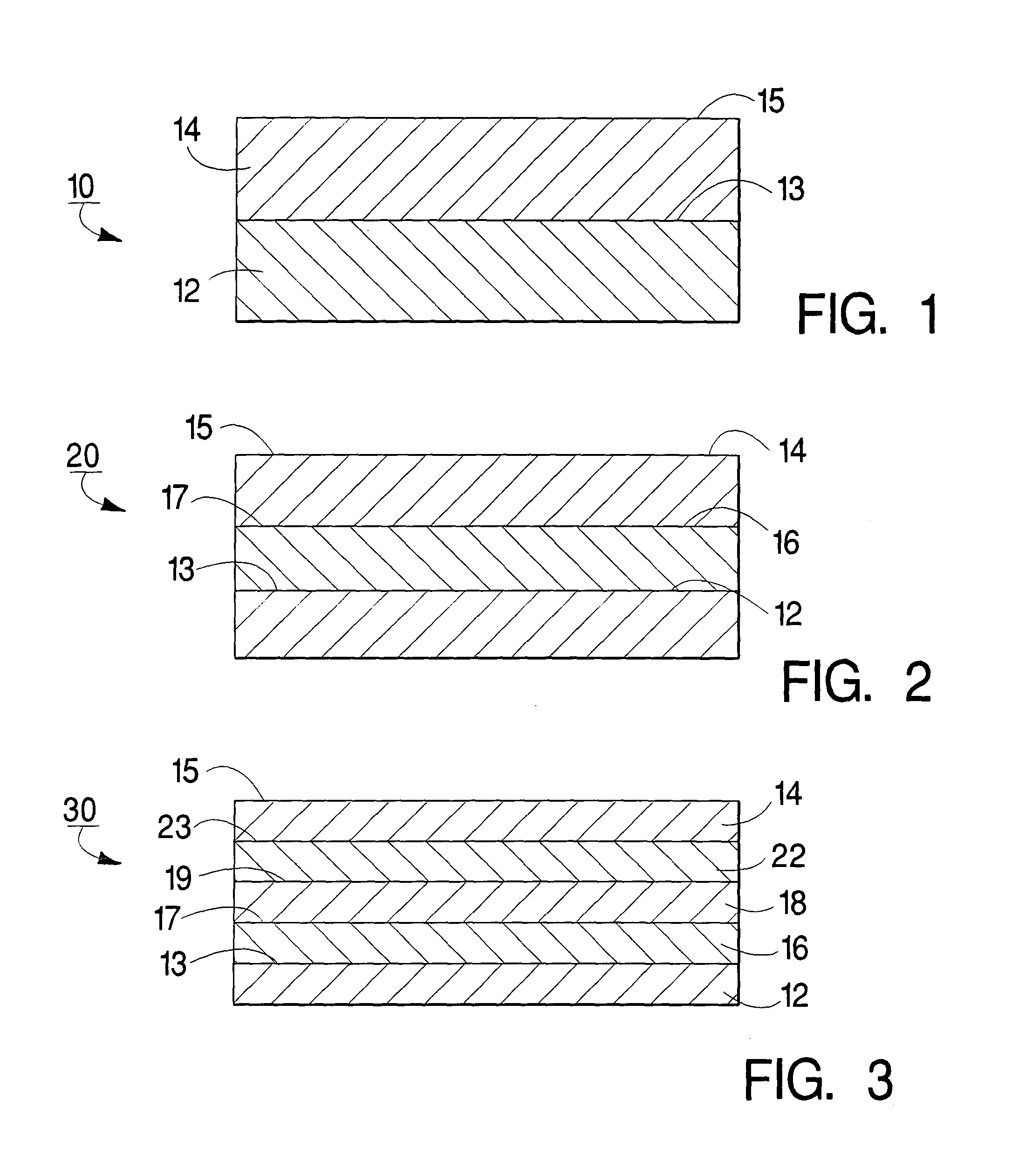 Multi-layer articles and methods of making same