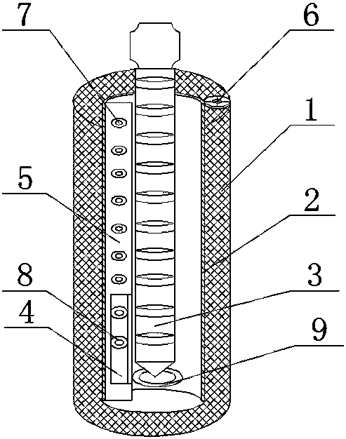 Precisely adjusted fixing device of multifunctional soil moisture analyzer