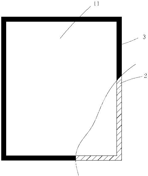 Mobile phone lens and printing method thereof